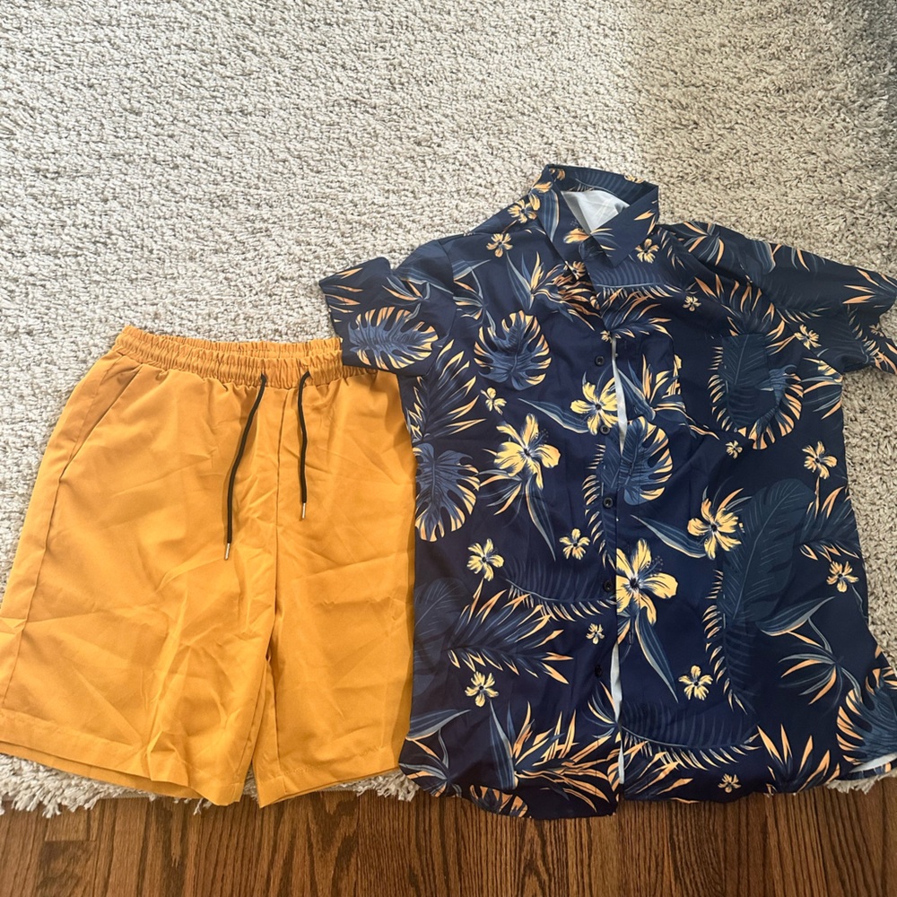 2 piece short set